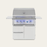 American Made Grills Estate 36-inch grill cart — shown with an Estate 36 grill head fitted