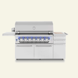 American Made Grills hybrid 54-inch grill cart — shown with a Muscle 54 grill head fitted