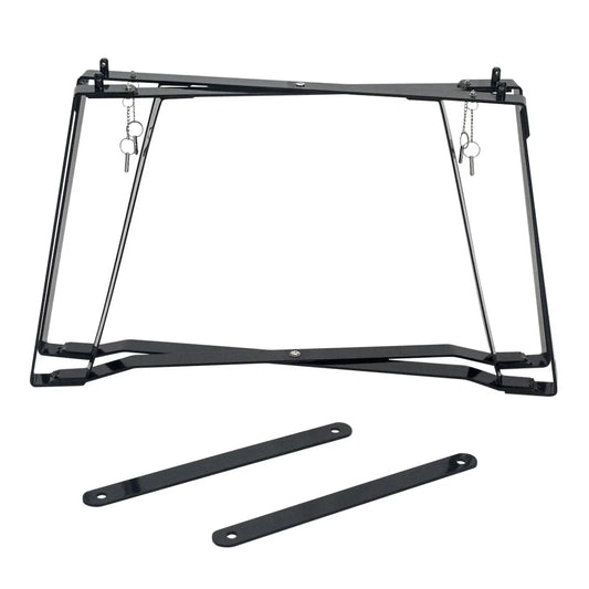 Primo GO portable folding base for Oval Junior ceramic grill, pairs with the Primo GO top