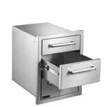 WHISTLER Triple Drawer & Trash Can Combo