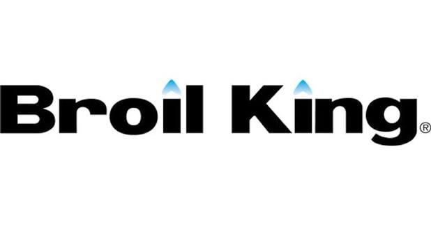 Broil King brand logo with blue flame accents