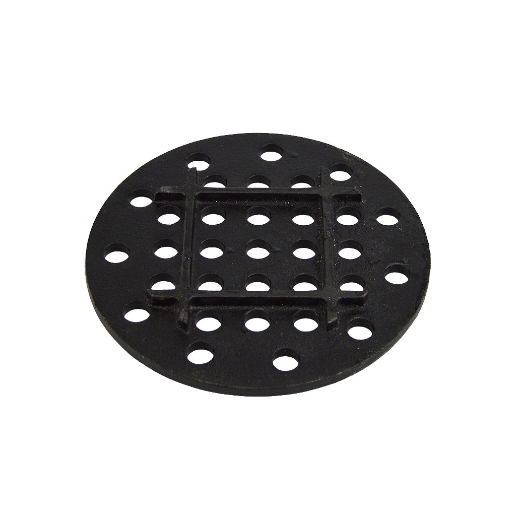 Primo Cast Iron Charcoal Grate for Kamado PG0177909 — underside with reinforcing ribs