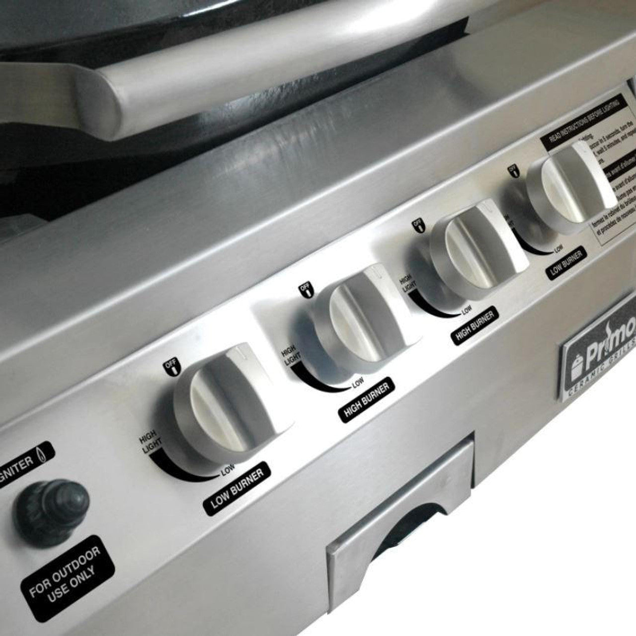 Primo Oval G420 Built-In Gas Grill