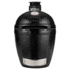 Round ceramic grill head of the Primo Round All-In-One ceramic charcoal grill, PGCRC