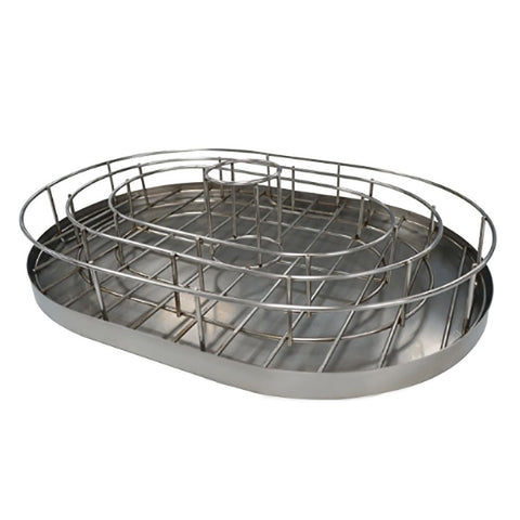 Primo Rib and Chicken Holder with Drip Tray PGXLGRC