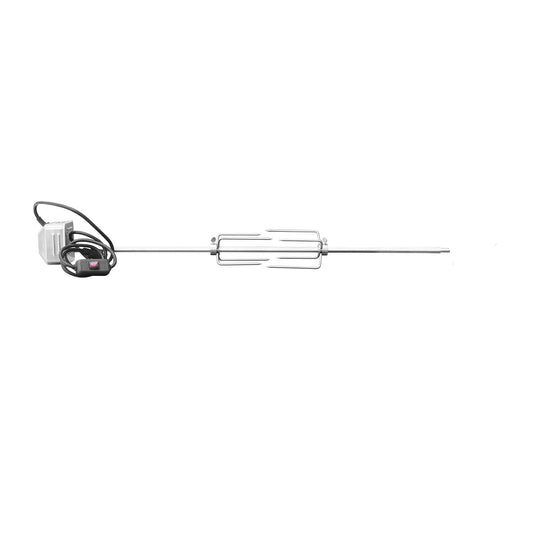 American Made Grills 36-inch hybrid rotisserie kit — motor, spit rod and forks