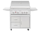 Summerset Sizzler Pro 32" Freestanding Grill Cart - SZRPRO32 + CART-SZR32DC