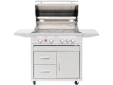 Summerset Sizzler Pro 32" Freestanding Grill Cart - SZRPRO32 + CART-SZR32DC