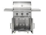 Coyote 30" SL-Series Freestanding Cart Grill - C3SL30LP+C3C30CART