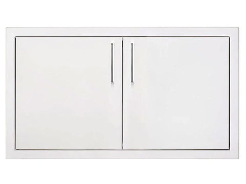 TrueFlame 33" Double Access Door Masonry Frame TF-DD-33M-A - 304 Stainless Steel