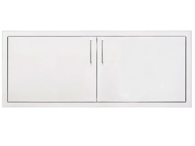 TrueFlame 42-inch stainless steel double access door for outdoor kitchen islands