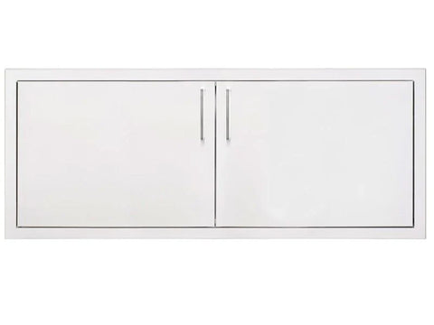 TrueFlame 45" Double Access Door Masonry Frame TF-DD-45M-A - 304 Stainless Steel