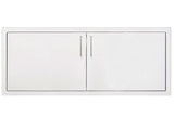 TrueFlame 42-inch stainless steel double access door for outdoor kitchen islands