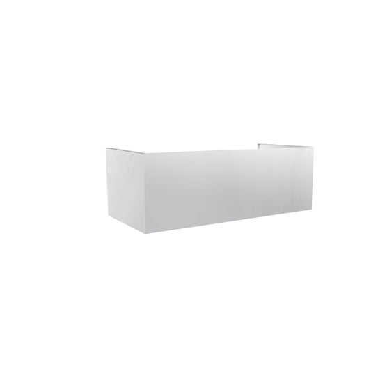 TrueFlame 12-inch duct cover for 36-inch vent hood, alternate view, TF-VH36-2-DC