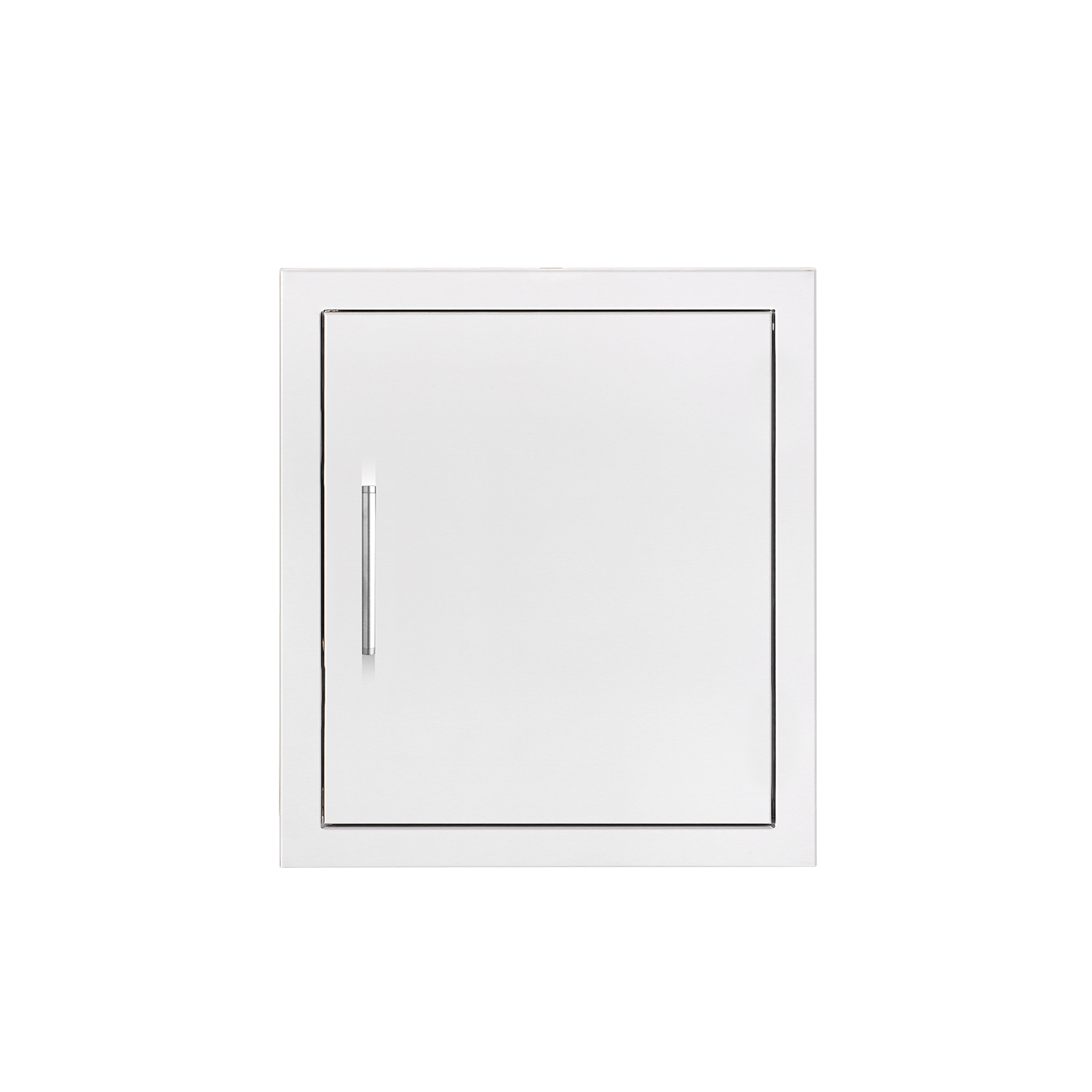 TrueFlame 16-inch stainless steel vertical single access door for outdoor kitchen island