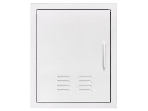 TrueFlame 18" x 22" Vented Vertical Access Door TF-DV-18VR-A - Right Opening, Hidden Hinge, 304 Stainless Steel