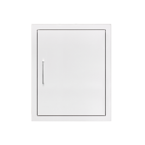 TrueFlame 18" x 22" Vertical Access Door TF-DV-18-A - Hidden Hinge, Reversible, 304 Stainless Steel