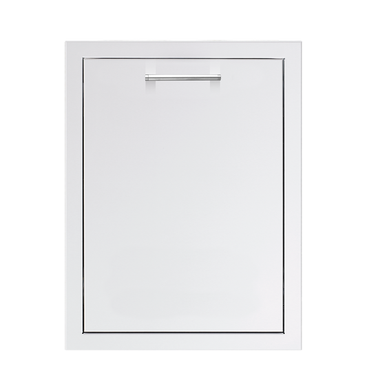 TrueFlame 20-inch stainless steel single vertical access door for built-in outdoor kitchen