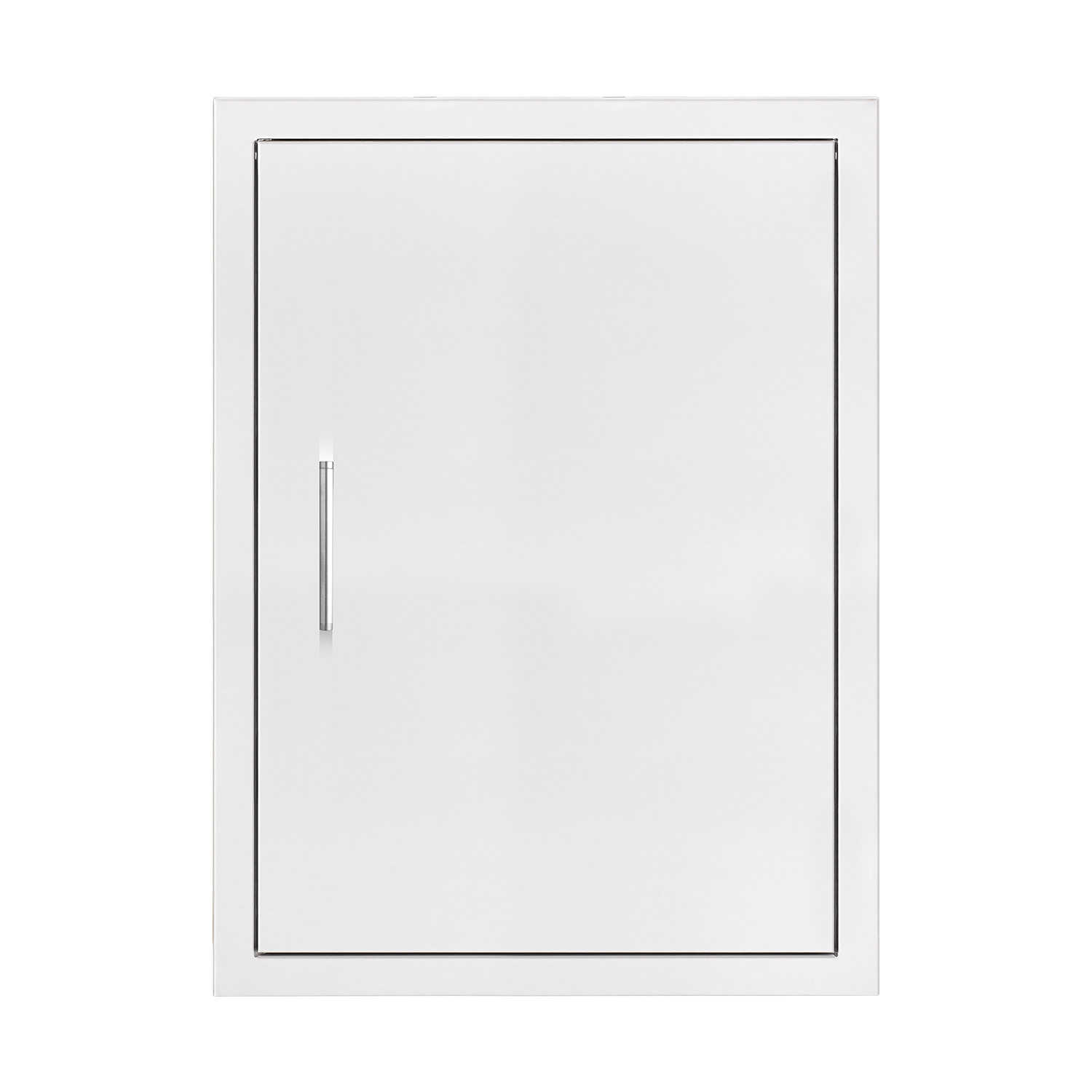 TrueFlame 20-inch stainless steel vertical single access door for outdoor kitchen island