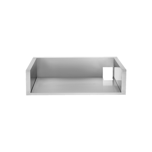 TrueFlame 30-inch stainless steel grill spacer insert liner for outdoor kitchen island