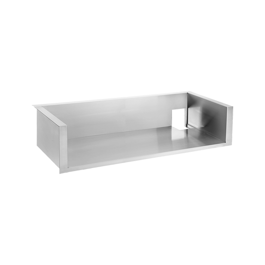 TrueFlame 32-inch stainless steel spacer insert liner for built-in outdoor kitchen island