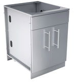 Sunstone 24", 30”, and 36” Double Door Base Cabinet w/Shelf & Reversible Top Drawer or False Panel