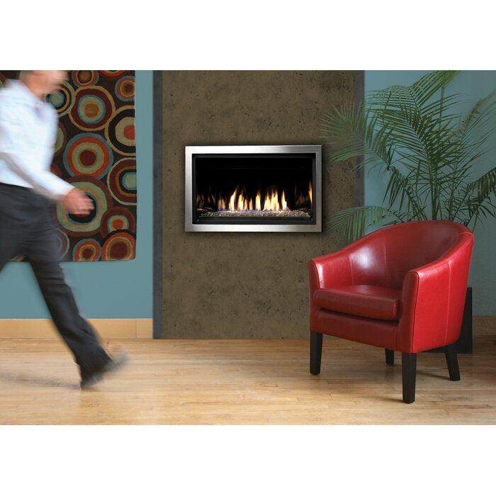 Kingsman 3622 ZERO CLEARANCE DIRECT VENT LINEAR GAS FIREPLACE