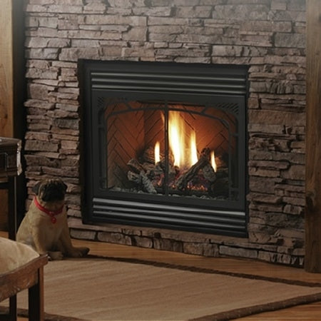 Kingsman 4224 Zero Clearance Direct Vent Gas Fireplace ‐ 42" Wide