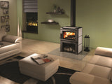 Contemporary wood stove
