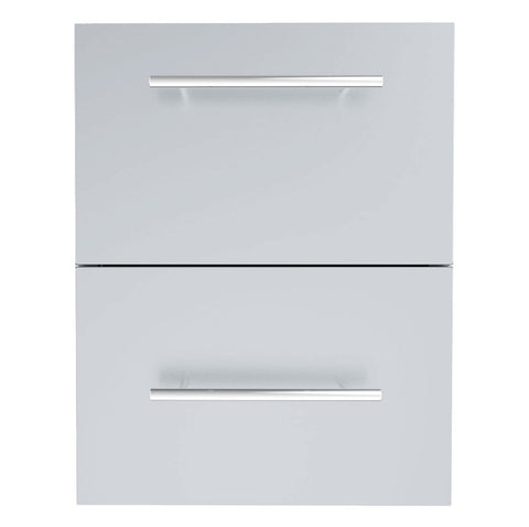 Sunstone Designer Series 23" Paper Towel and Single Drawer Combo DE-DPCF23 - Self-Leveling Legs