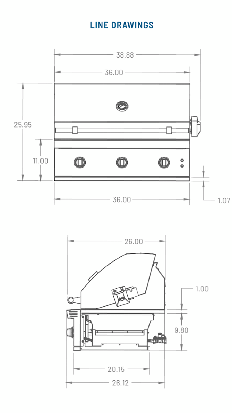 American Made Grills Atlas 36”