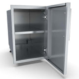 Sunstone Designer Series Multi-Configurable Single Door Dry Storage Pantry w/Shelf & Utility Access