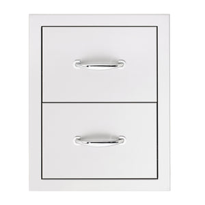 Summerset 17″ NORTH AMERICAN STAINLESS STEEL DOUBLE AND TRIPLE DRAWER