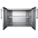 Sunstone Designer Series 30"W Multi-Configurable Double Door Dry Storage Pantry w/Shelf & Utility Access