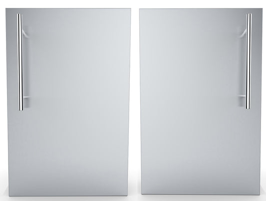 Sunstone Designer Series 15" Multi-Configurable Single Door w/Shelf showcasing an extra-deep inside flange for seamless stone installations.