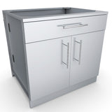 Sunstone 24", 30”, and 36” Double Door Base Cabinet w/Shelf & Reversible Top Drawer or False Panel