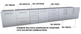 Sunstone Designer Series 30"W Multi-Configurable Double Door Dry Storage Pantry w/Shelf & Utility Access