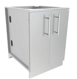 Sunstone 24", 30”& 36” Full Height Double Door Base Cabinet w/Two Shelves & Door Pockets