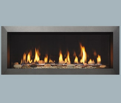 contempary fireplace