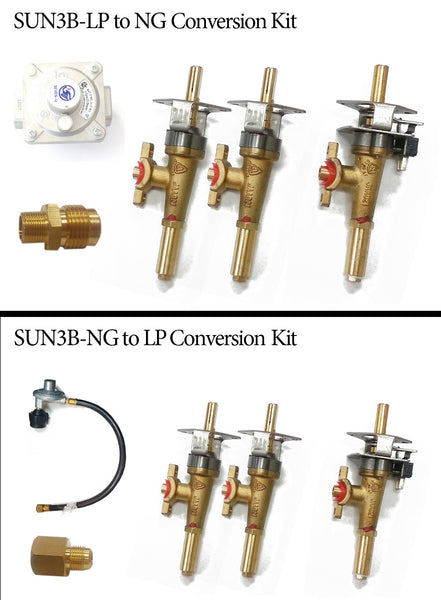 Sunstone Conversion Kit from NG to LP for Sun3B-28"Grill