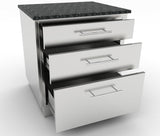 Sunstone Triple Drawer Base Cabinet