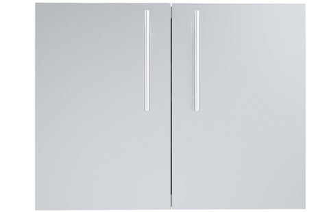 Sunstone Designer Series Double Door with Shelves DE-DD - 30", 36" or 42", Raised Style