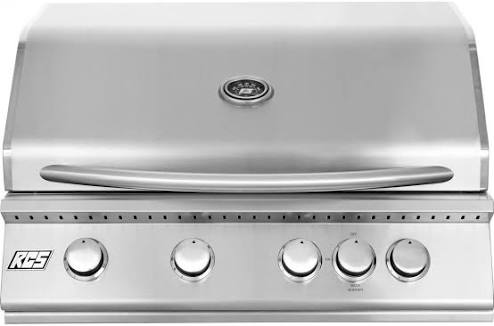 RCS 32" Premier Drop-In Grill w/Rear Burner