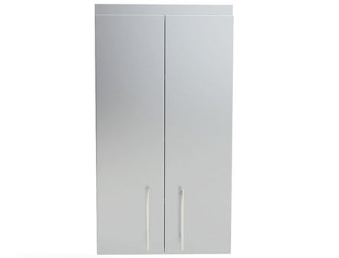 Sunstone Full Height Double Door Wall Cabinet SWC-FDD - 24", 30" or 36", Four Shelves