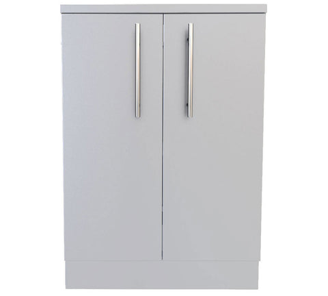 Stainless steel kitchen sink cabinet - SBC36FDD - SUNSTONE - for