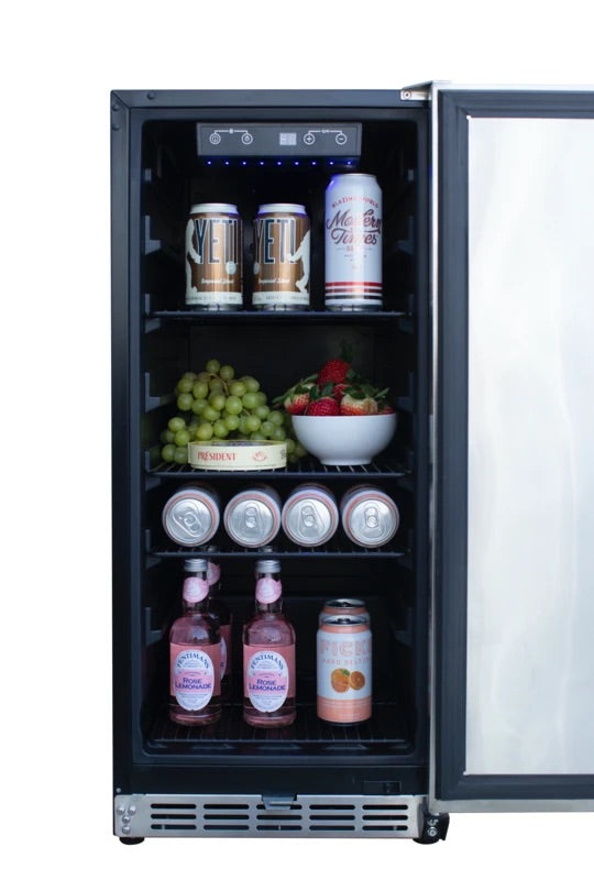 Summerset 15" Outdoor Rated Fridge w/Stainless Door