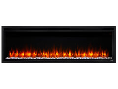 SimpliFire Allusion Platinum 50" Electric Fireplace