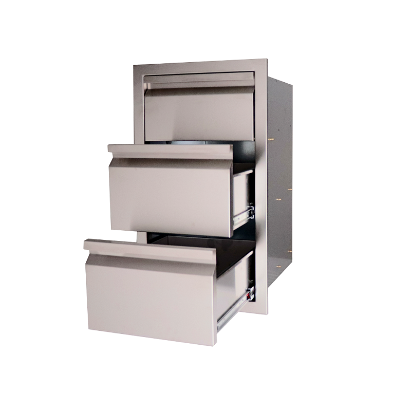 RCS Double Drawer w/ Paper Towel Drawer Combo