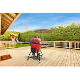ICON KAMADO 400 SERIES WITH OVERSIZE CART RED