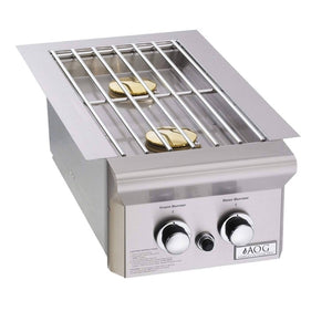 AOG Built-In Double Side Burner 25,000 BTU’s (“L” Series)